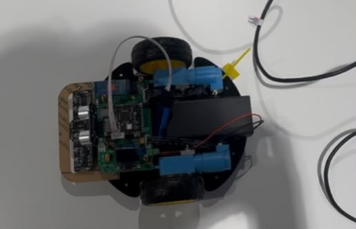 Robot Car Top View